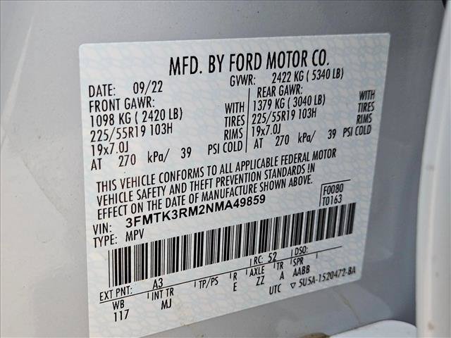 Certified 2022 Ford Mustang Mach-E Premium RWD image 25