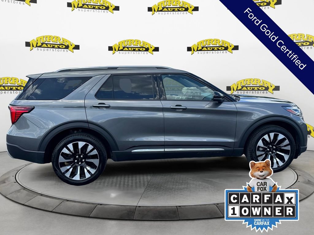 Certified 2025 Ford Explorer Platinum w/ LUX Leather Package AWD/4WD image 8