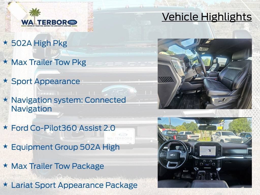 Certified 2023 Ford F150 Lariat w/ Equipment Group 502A High AWD/4WD image 20