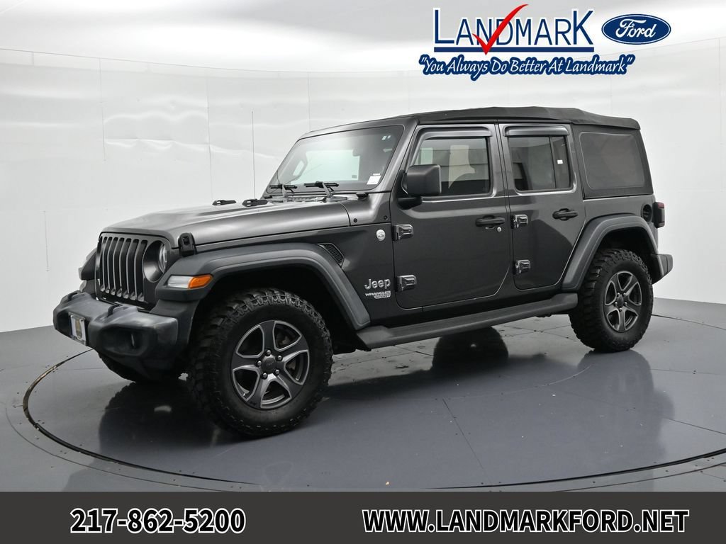 Used 2018 Jeep Wrangler Unlimited Sport S AWD/4WD video 1