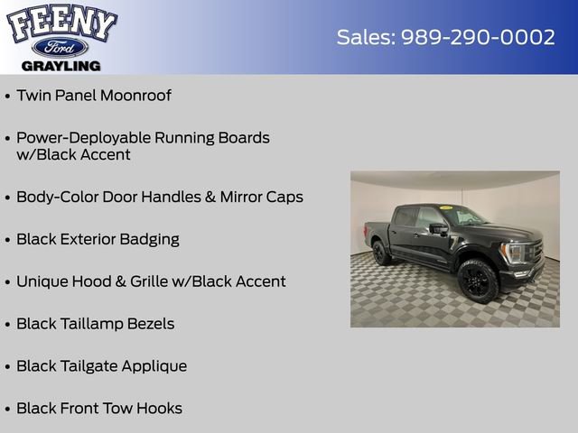 Certified 2023 Ford F150 Platinum w/ Equipment Group 701A High image 24
