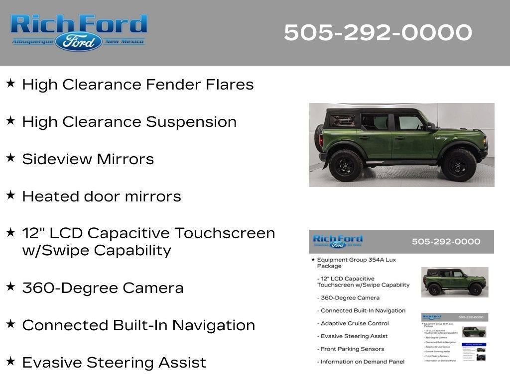Certified 2023 Ford Bronco Wildtrak AWD/4WD image 85