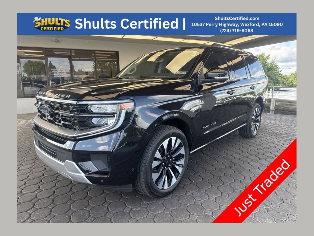 Certified 2025 Ford Expedition Platinum w/ Driver's Package