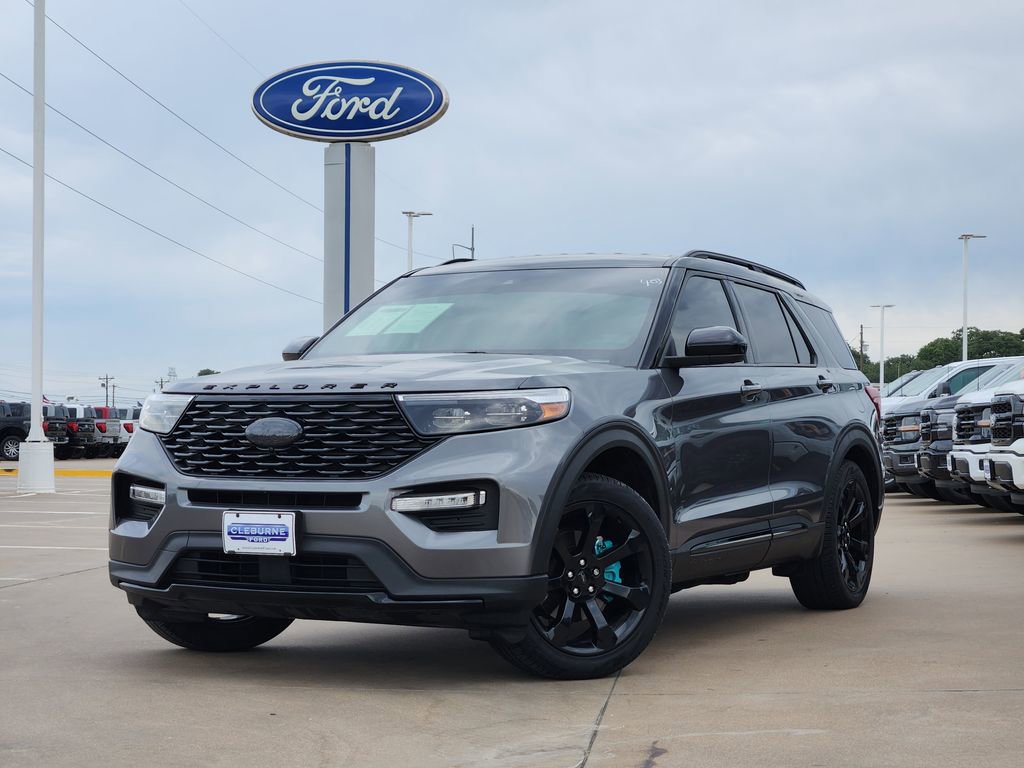 Certified 2022 Ford Explorer ST-Line w/ Class IV Trailer Tow Package RWD image 3