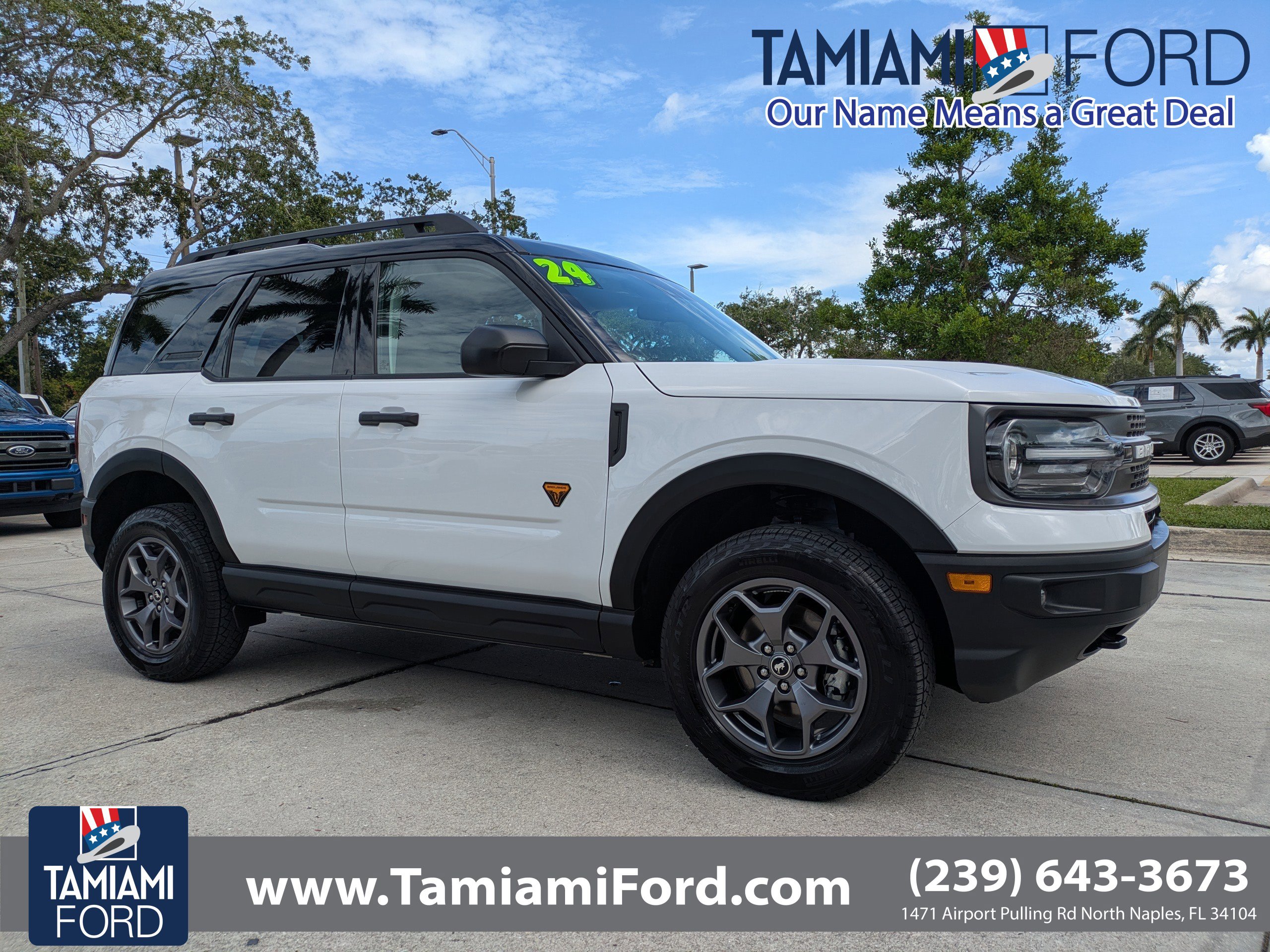Certified 2024 Ford Bronco Sport Badlands