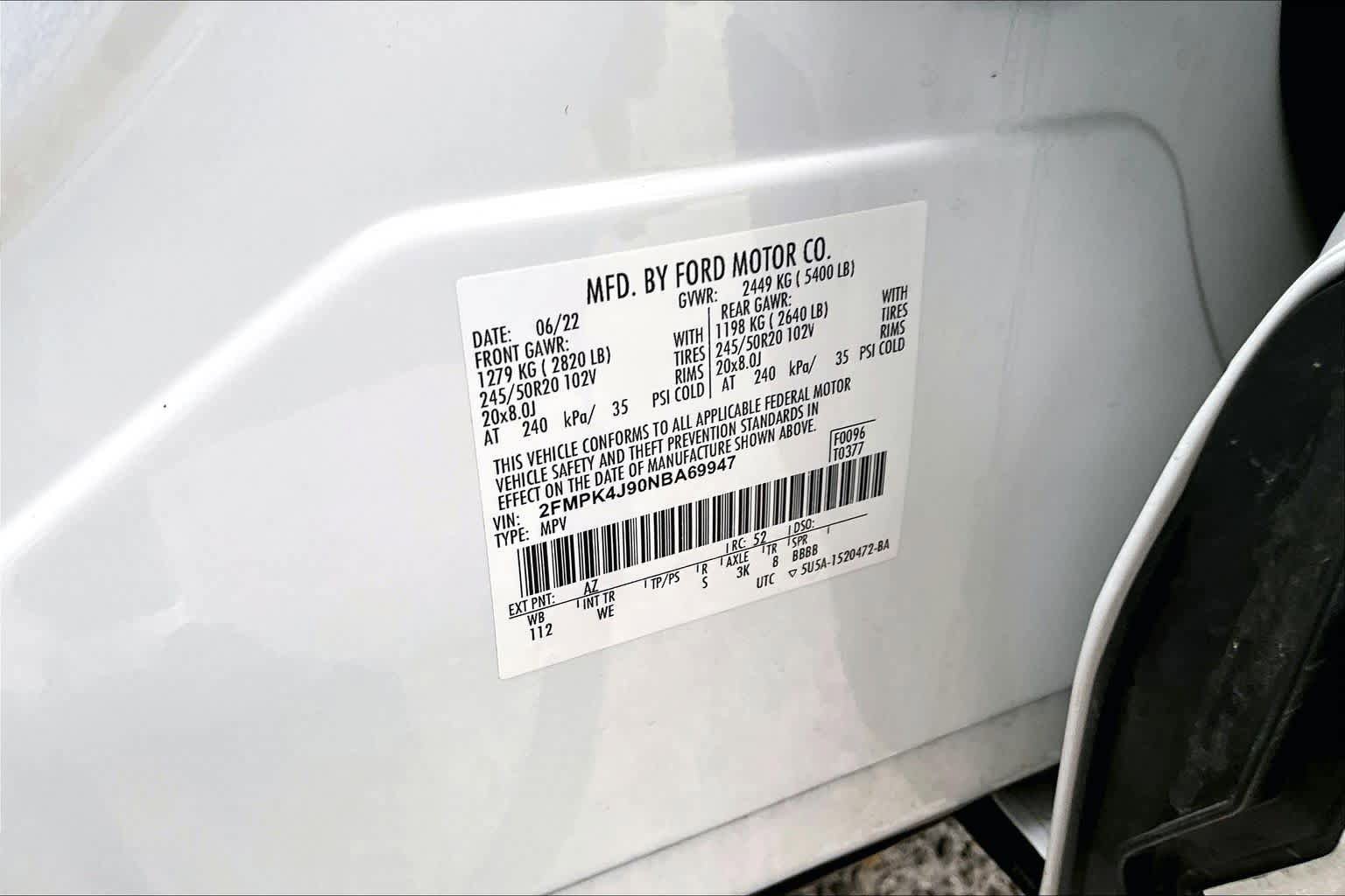 Certified 2022 Ford Edge ST-Line AWD/4WD image 33
