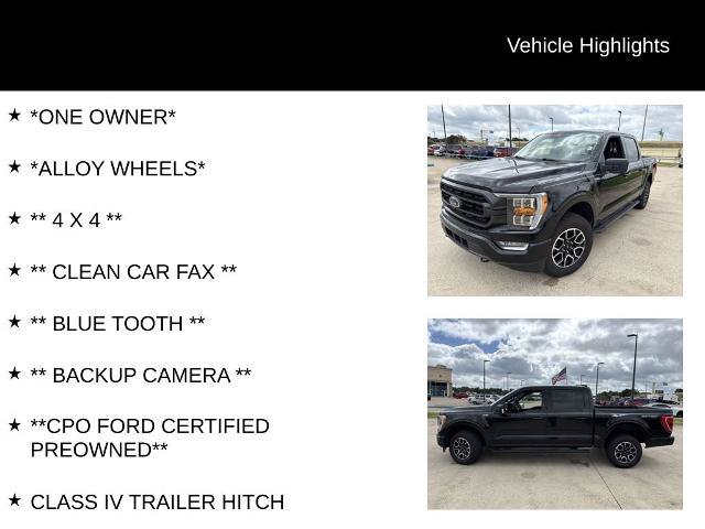 Certified 2022 Ford F150 XLT w/ Equipment Group 302A High AWD/4WD image 4