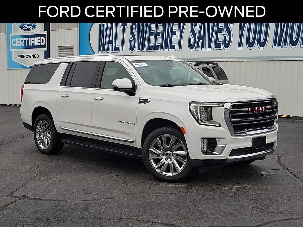 Used 2021 GMC Yukon XL SLT w/ SLT Luxury Plus Package AWD/4WD image 2
