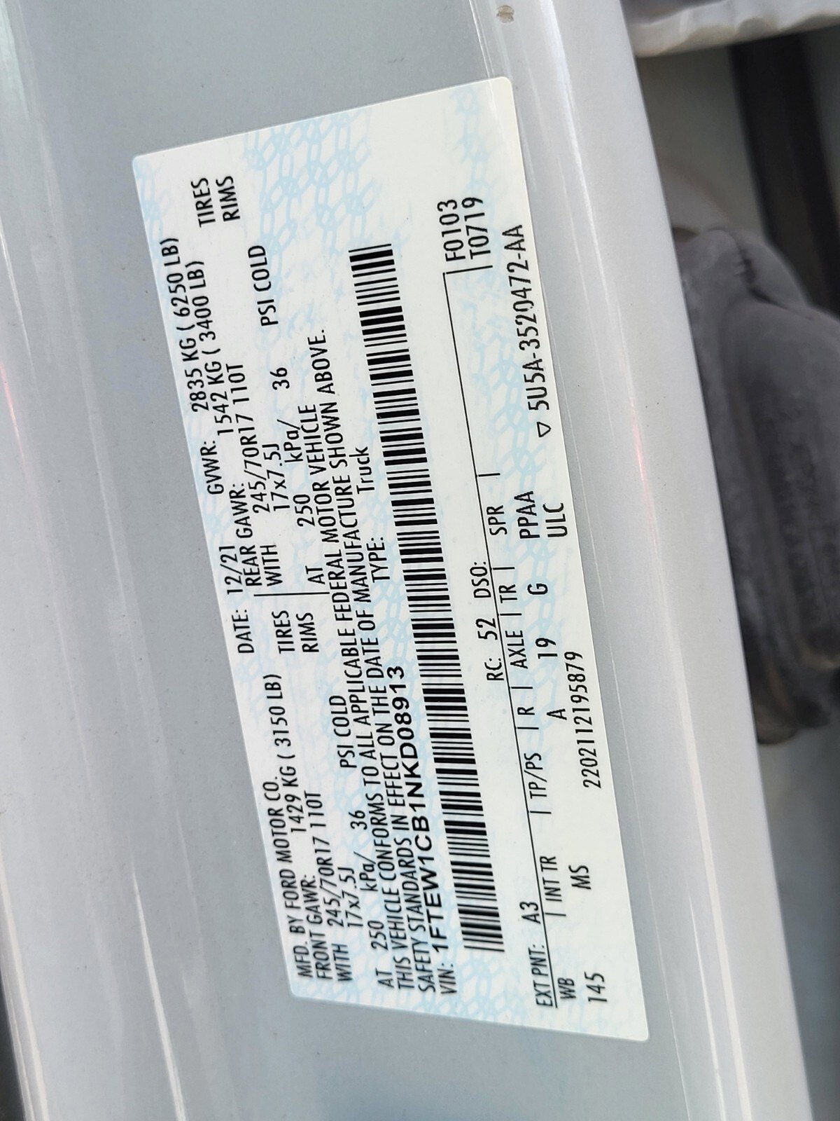 Certified 2022 Ford F150 XLT image 34