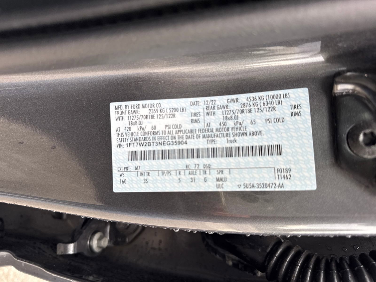 Certified 2022 Ford F250 XLT image 30