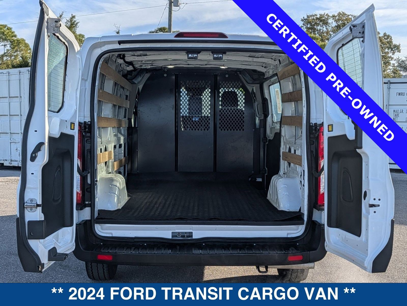 Certified 2024 Ford Transit 250 Low Roof w/ Exterior Upgrade Package RWD image 13
