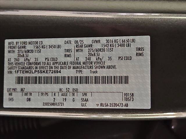 Certified 2025 Ford F150 STX AWD/4WD image 19