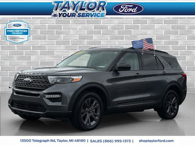 Certified 2023 Ford Explorer XLT w/ Equipment Group 202A