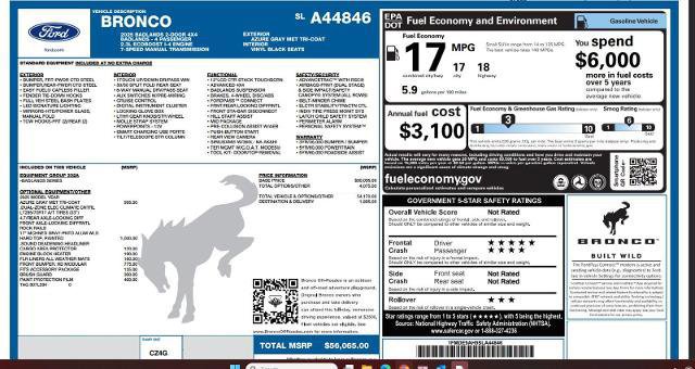 Certified 2025 Ford Bronco Badlands AWD/4WD image 9