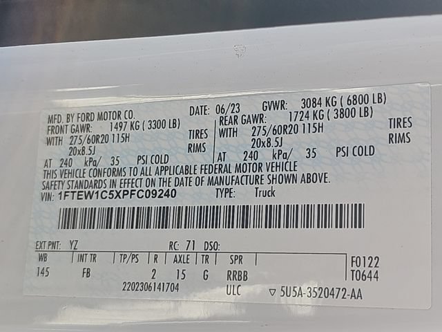 Certified 2023 Ford F150 XLT w/ Equipment Group 302A High RWD image 36