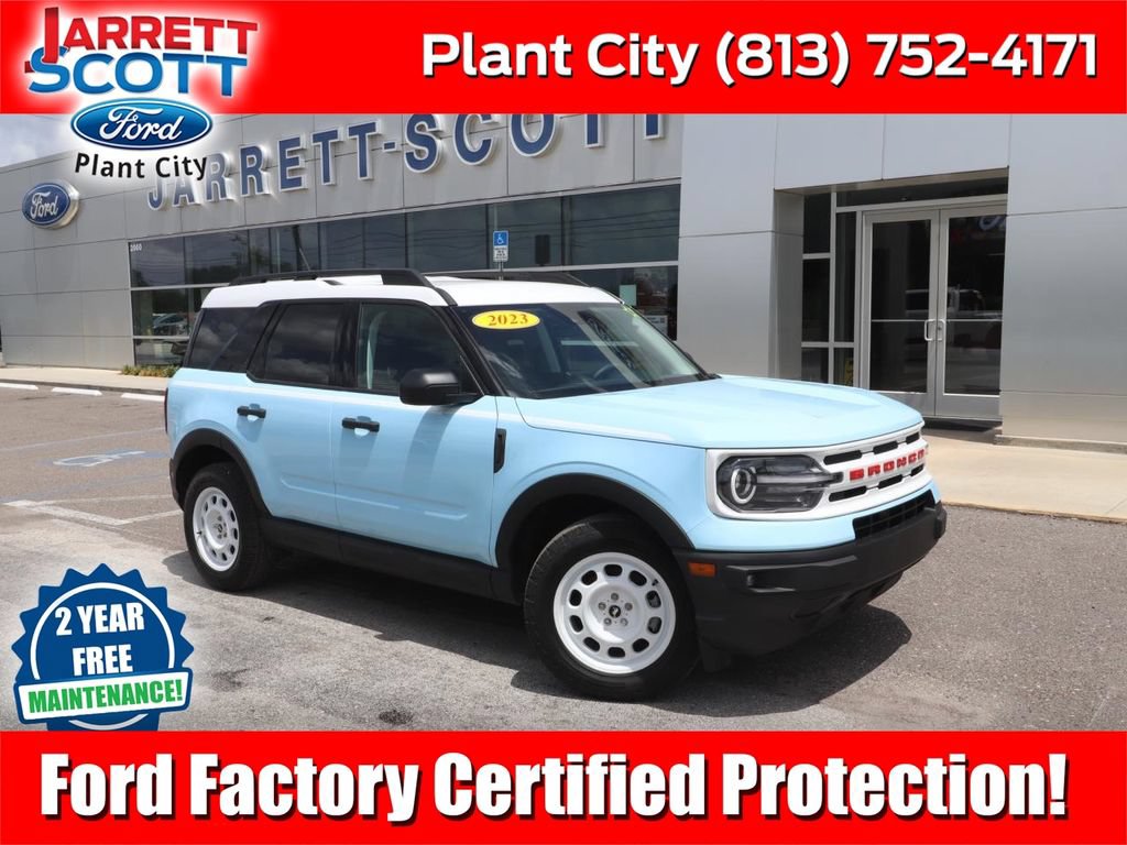 Certified 2023 Ford Bronco Sport Heritage