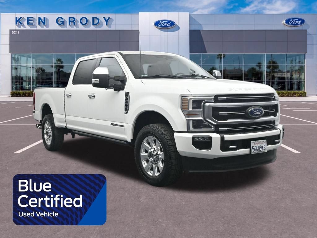 Certified 2022 Ford F250 Platinum w/ FX4 Off-Road Package AWD/4WD image 1