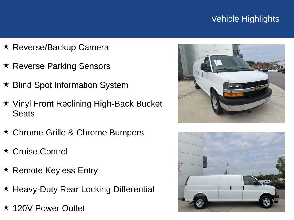 Used 2026 Chevrolet Express 2500 Extended w/ Driver Convenience Package image 28