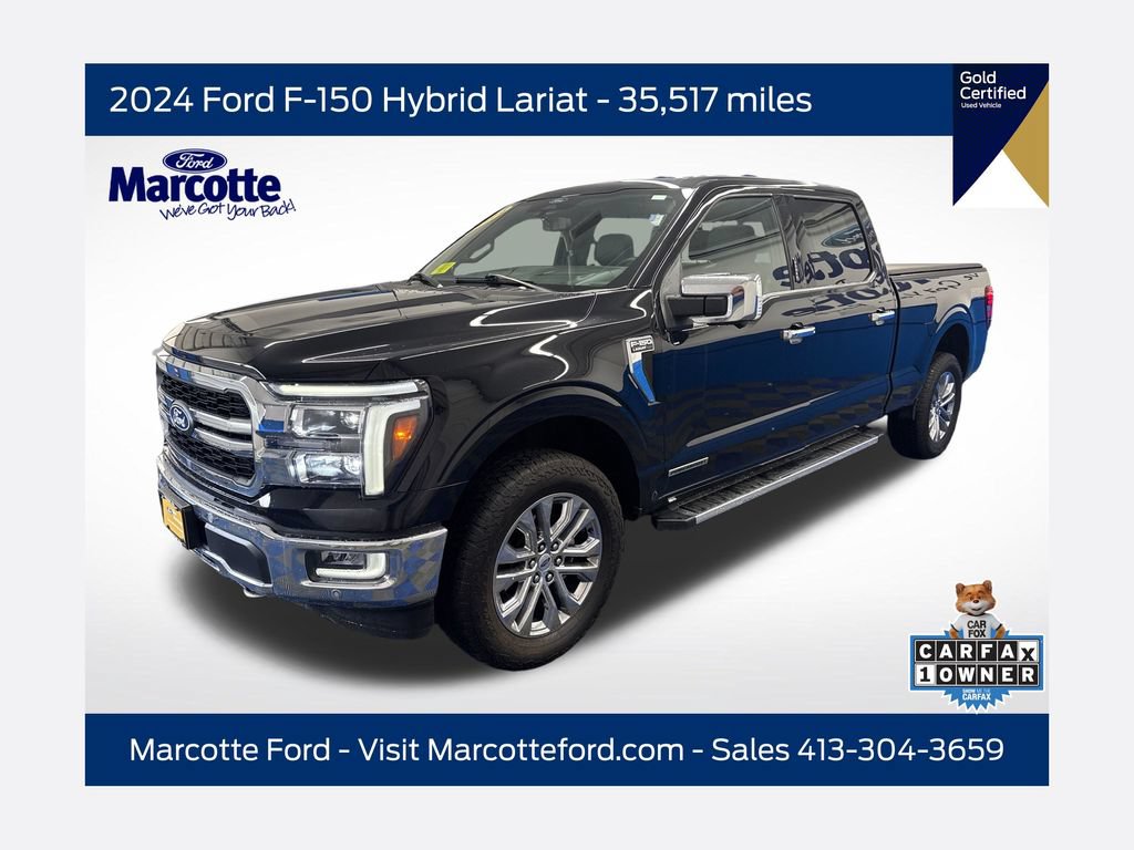 Certified 2024 Ford F150 Lariat w/ Equipment Group 502A High AWD/4WD image 1