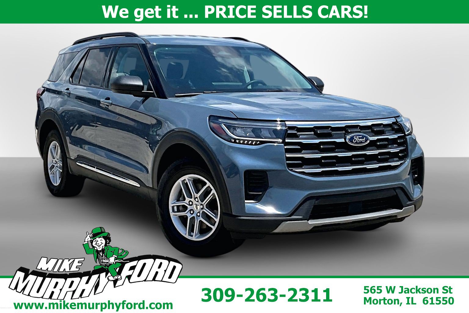 Certified 2025 Ford Explorer Active