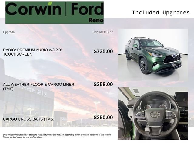Used 2023 Toyota Highlander XLE AWD/4WD image 3