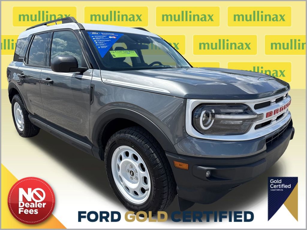 Certified 2024 Ford Bronco Sport Heritage w/ Heritage Convenience Package