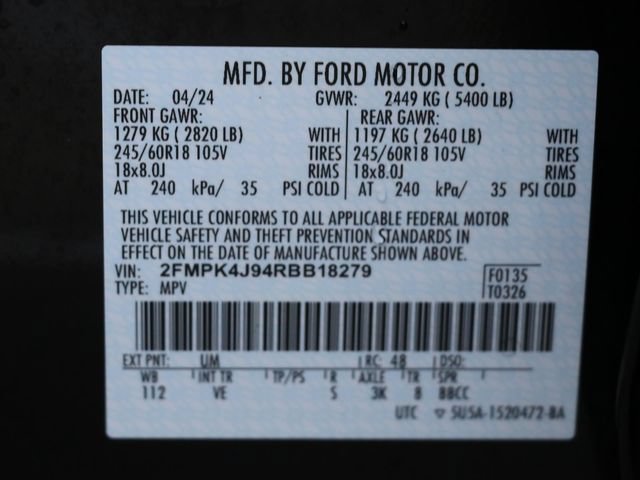 Certified 2024 Ford Edge SEL w/ Convenience Package AWD/4WD image 32