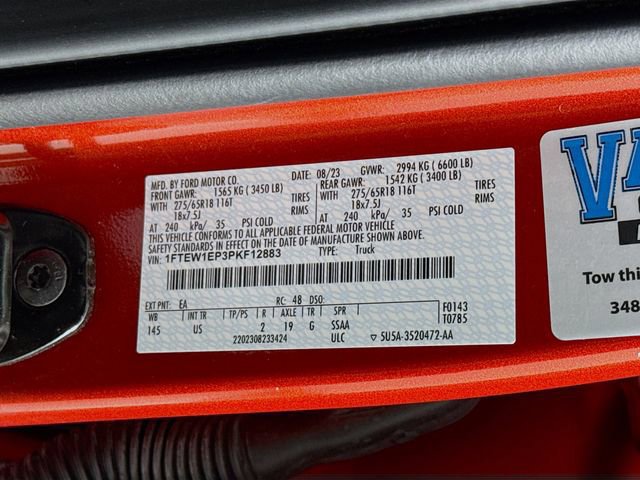 Certified 2023 Ford F150 XLT w/ Equipment Group 302A High image 31