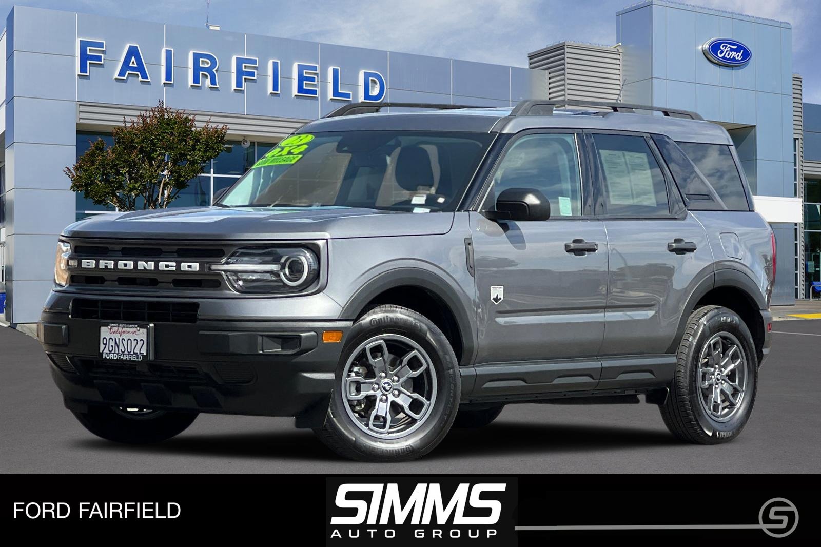 Certified 2023 Ford Bronco Sport Big Bend