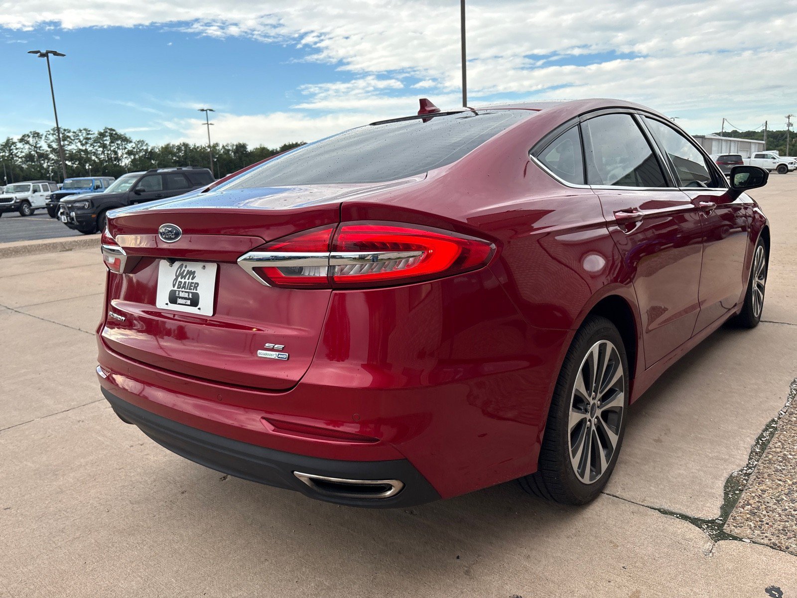Certified 2020 Ford Fusion SE AWD/4WD image 8