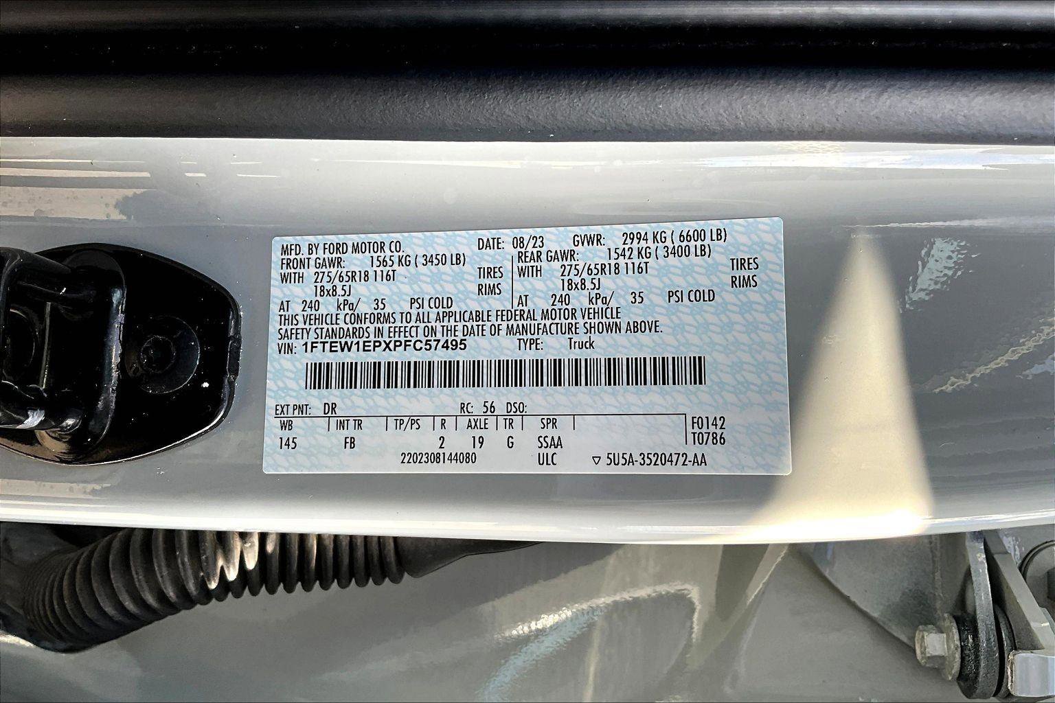 Certified 2023 Ford F150 XLT w/ Equipment Group 302A High image 16