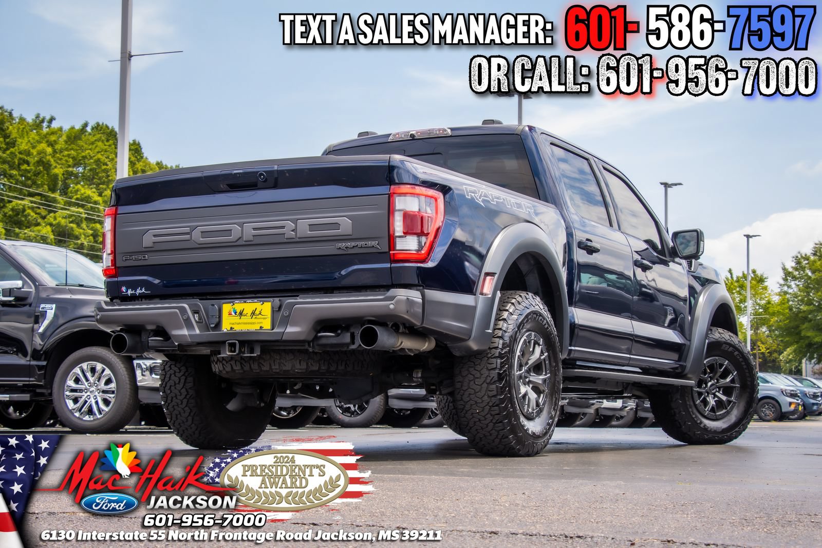 Certified 2022 Ford F150 Raptor w/ Raptor 37 Performance Package AWD/4WD image 8