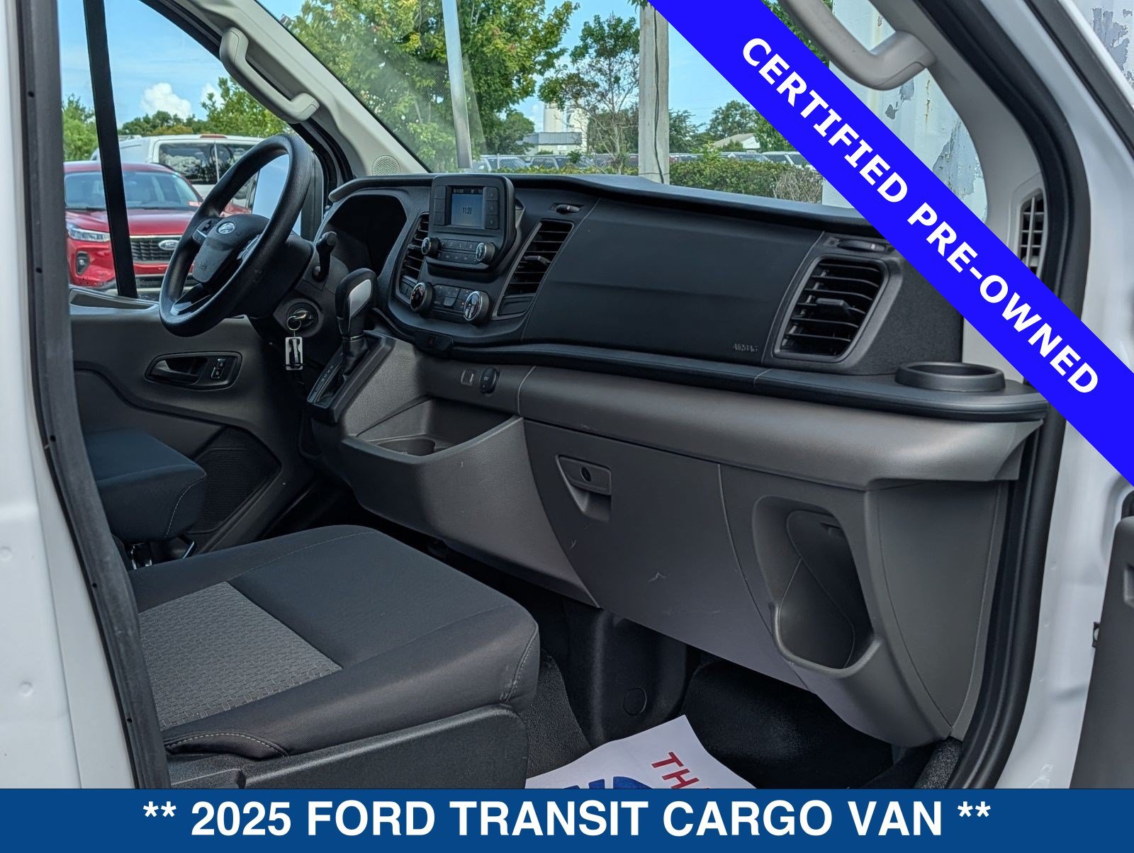Certified 2025 Ford Transit 250 Low Roof w/ Exterior Upgrade Package RWD image 17