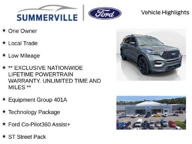 Certified 2023 Ford Explorer ST w/ Equipment Group 401A AWD/4WD image 2
