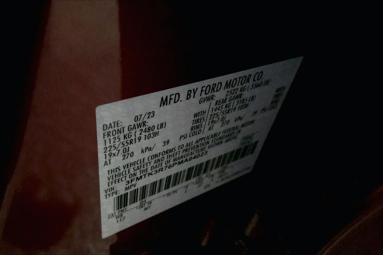 Certified 2023 Ford Mustang Mach-E Premium RWD image 29