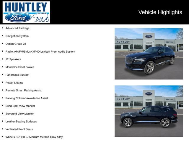 Used 2023 Genesis GV80 2.5T w/ Advanced Package AWD/4WD image 2