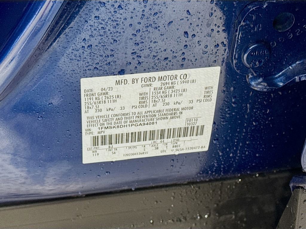 Certified 2023 Ford Explorer XLT w/ Equipment Group 202A AWD/4WD image 32