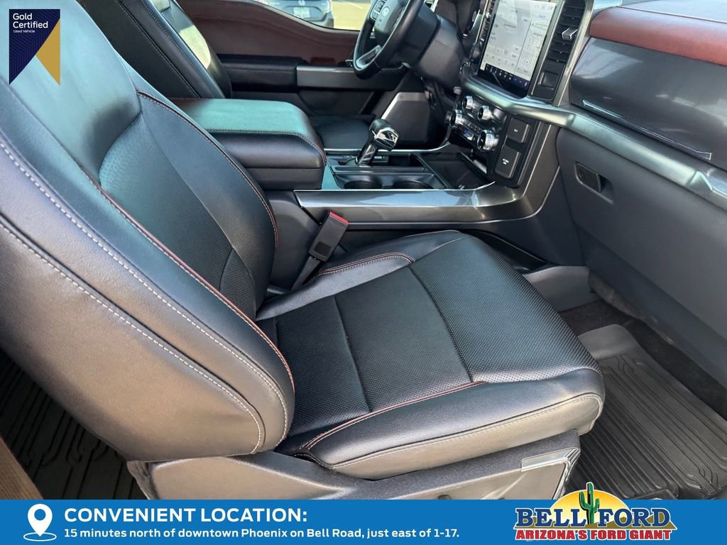 Certified 2023 Ford F150 Lariat w/ Equipment Group 502A High AWD/4WD image 7