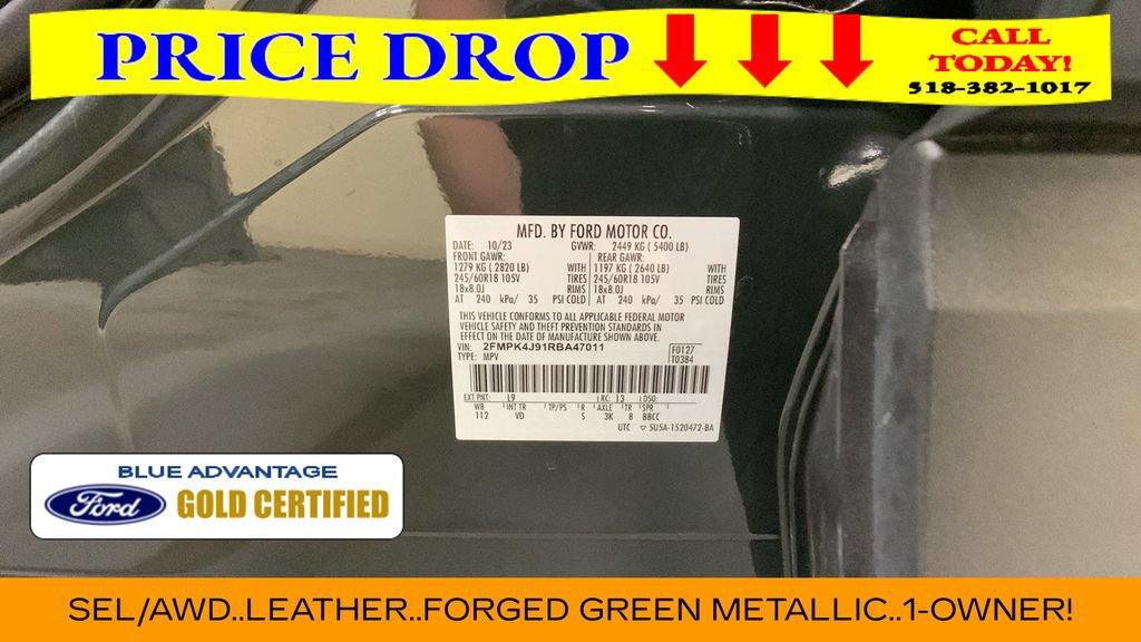 Certified 2024 Ford Edge SEL AWD/4WD image 47