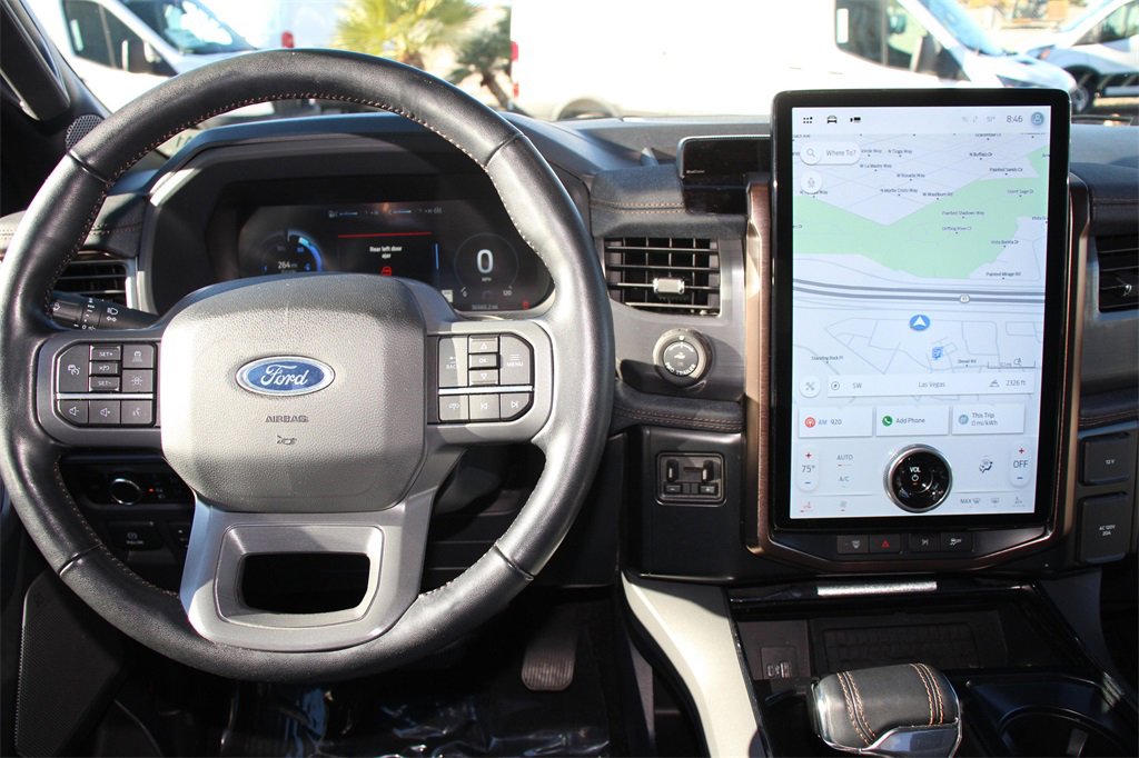 Certified 2023 Ford F150 Lightning Lariat w/ Equipment Group 511A High image 17