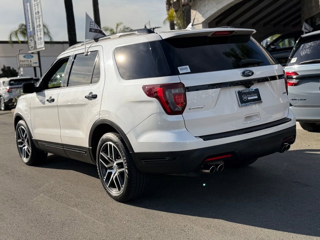 Certified 2018 Ford Explorer Sport w/ Equipment Group 401A image 8