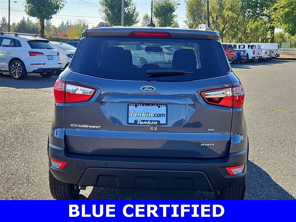 Certified 2022 Ford EcoSport SE w/ SE Convenience Package image 4