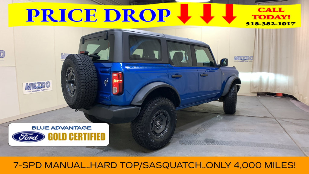 Certified 2025 Ford Bronco 4-Door w/ Sasquatch Package AWD/4WD image 3