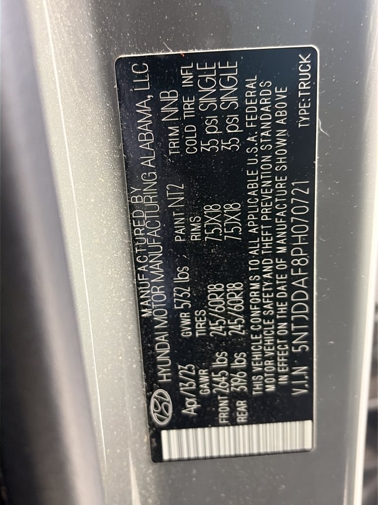 Used 2023 Hyundai Santa Cruz SEL Premium AWD/4WD image 9