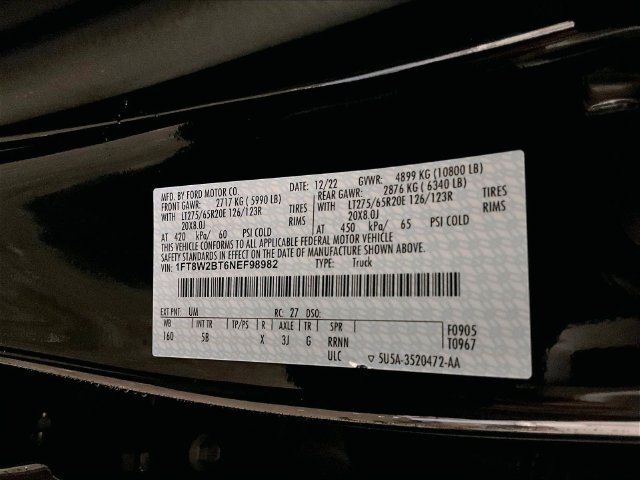 Certified 2022 Ford F250 Lariat w/ Lariat Ultimate Package AWD/4WD image 34