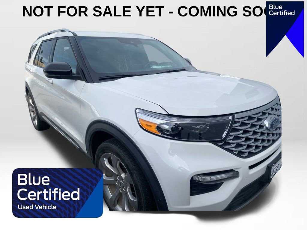 Certified 2020 Ford Explorer Platinum w/ Premium Technology Package