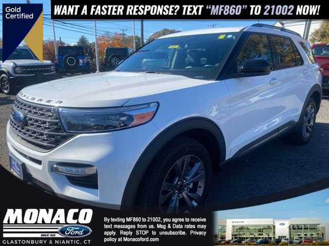 Certified 2022 Ford Explorer XLT w/ Equipment Group 202A