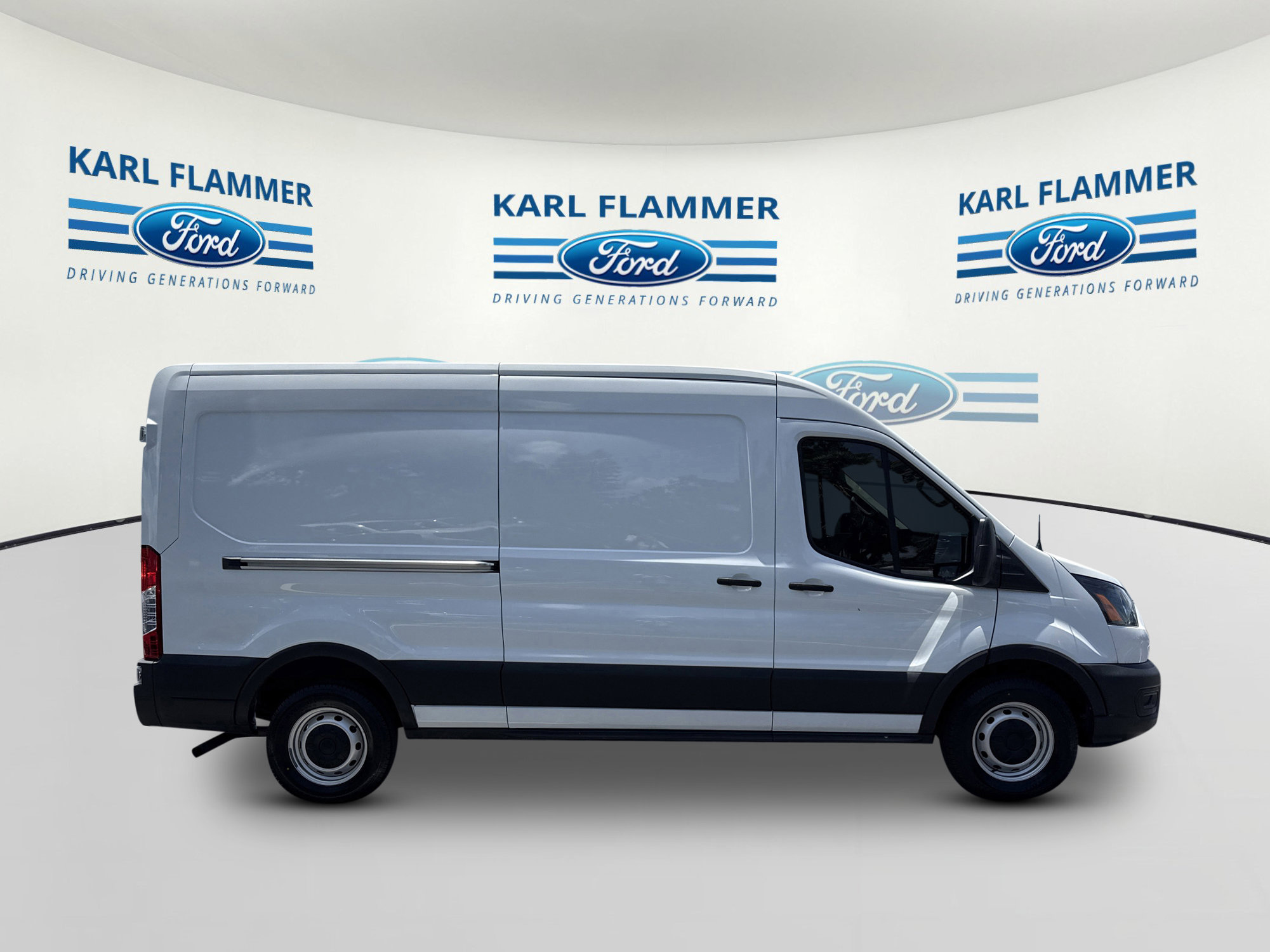 Certified 2023 Ford Transit 250 Medium Roof w/ Load Area Protection Package RWD image 2