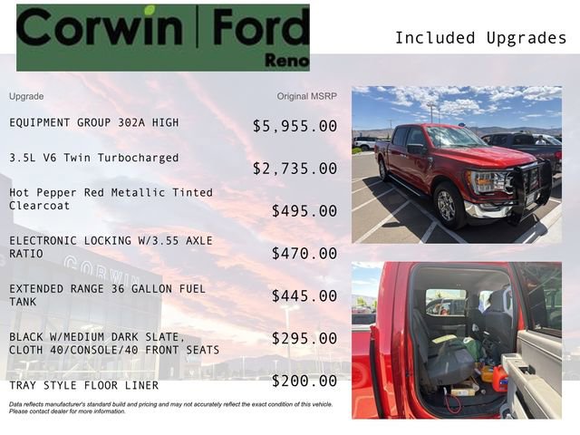 Certified 2023 Ford F150 XLT w/ Equipment Group 302A High AWD/4WD image 3