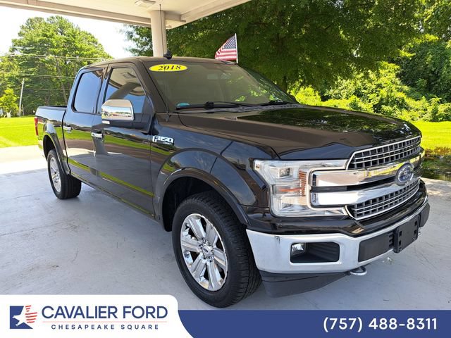 Certified 2018 Ford F150 Lariat w/ Equipment Group 502A Luxury